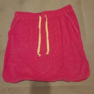 J Crew terrycloth skirt